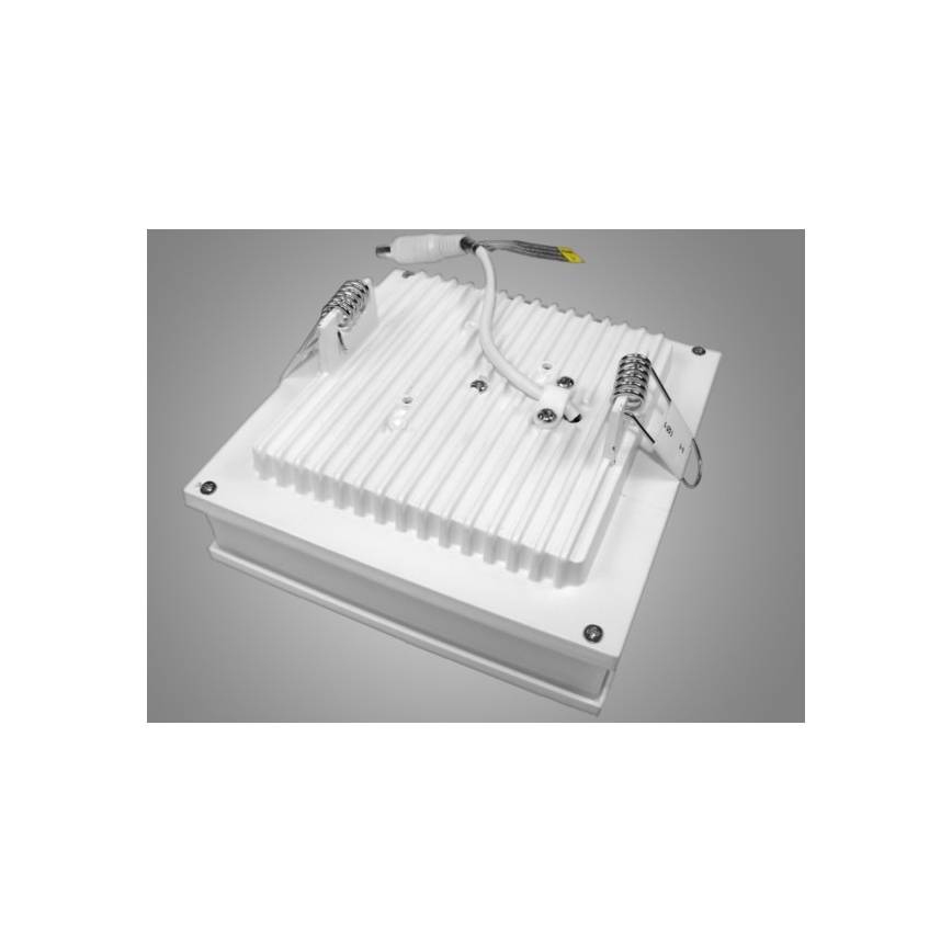 LED įleidžiamas lubinis šviestuvas SLATER LED/12W/230V 4500K 12x12 cm