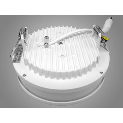 LED įleidžiamas lubinis šviestuvas SLATER LED/12W/230V 4500K diametras 12 cm