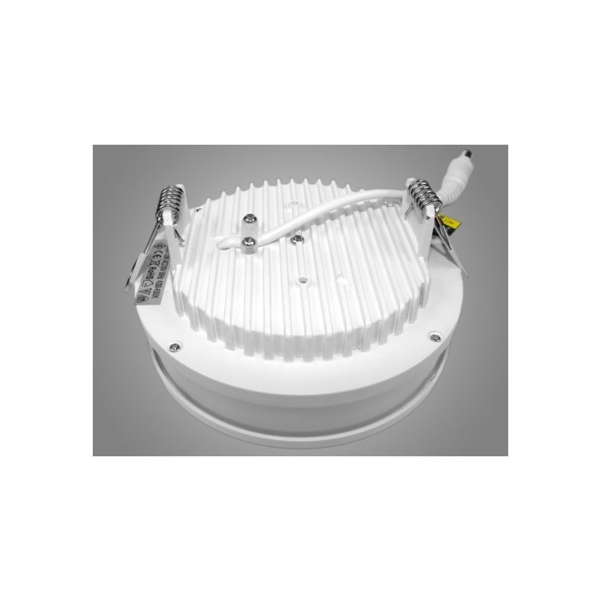 LED įleidžiamas lubinis šviestuvas SLATER LED/12W/230V 4500K diametras 12 cm