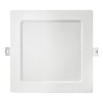 LED įleidžiamas lubinis šviestuvas SQUARE LED/12W/230V 4000K 17x17 cm balta