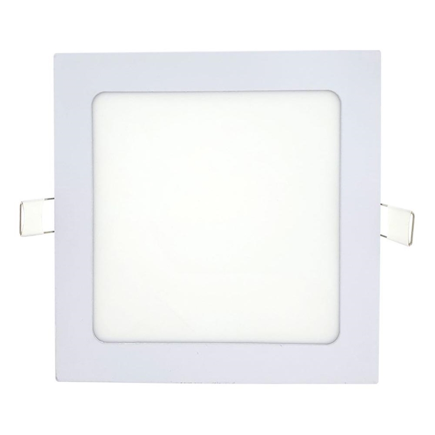 LED įleidžiamas lubinis šviestuvas SQUARE LED/12W/230V 4200K 16,8x16,8 cm balta