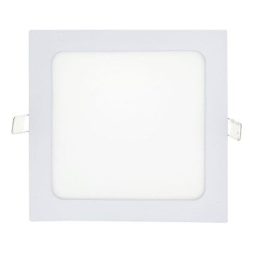 LED įleidžiamas lubinis šviestuvas SQUARE LED/15W/230V 4200K 18,8x18,8 cm balta