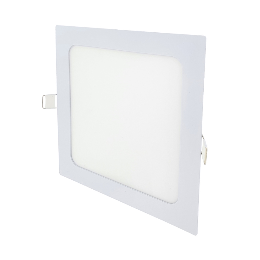 LED įleidžiamas lubinis šviestuvas SQUARE LED/15W/230V 4200K 18,8x18,8 cm balta