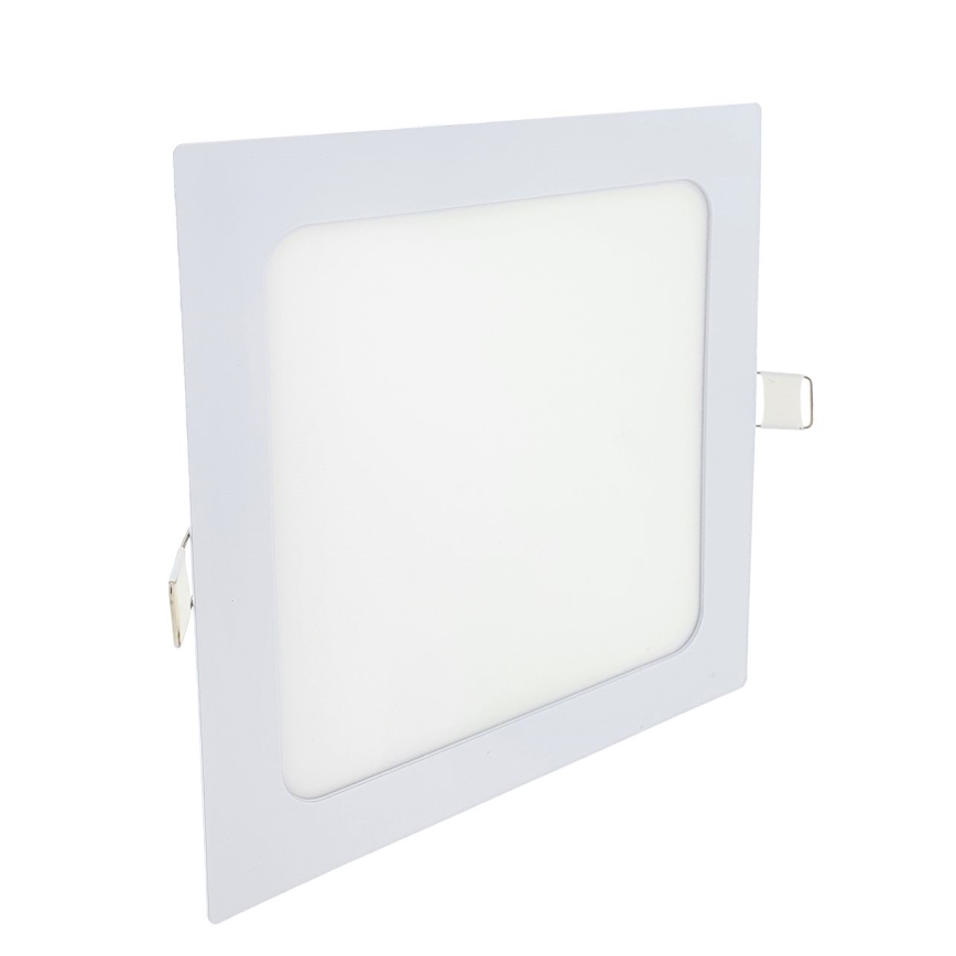 LED įleidžiamas lubinis šviestuvas SQUARE LED/15W/230V 6500K 18,8x18,8 cm balta