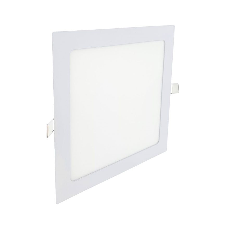 LED įleidžiamas lubinis šviestuvas SQUARE LED/18W/230V 2700K 22x22 cm balta