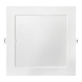 LED įleidžiamas lubinis šviestuvas SQUARE LED/18W/230V 4000K 22x22 cm balta