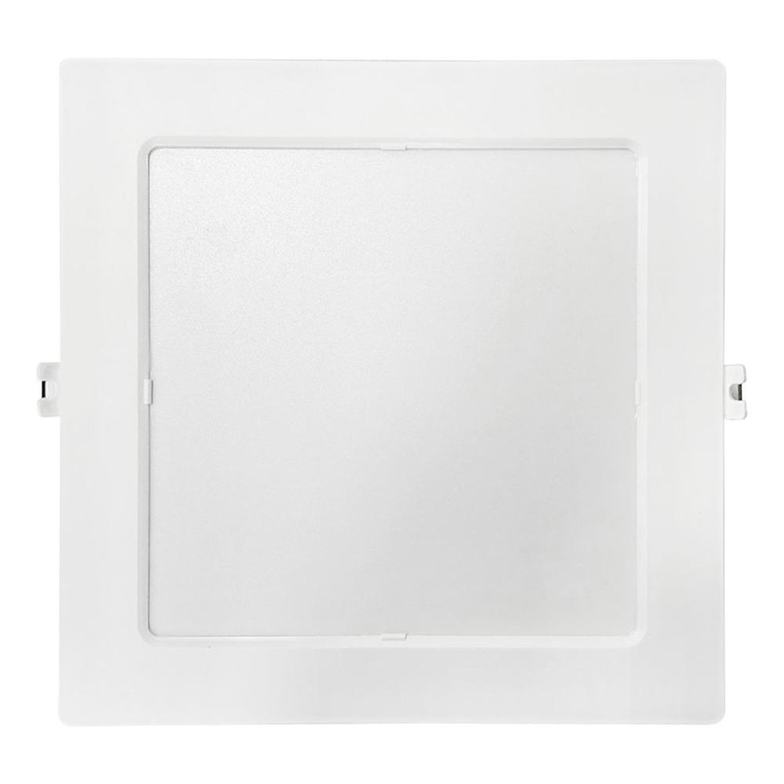 LED įleidžiamas lubinis šviestuvas SQUARE LED/18W/230V 4000K 22x22 cm balta