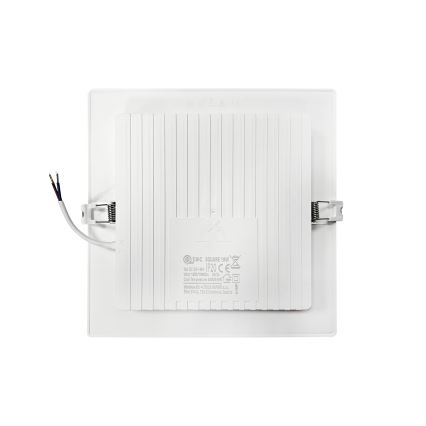 LED įleidžiamas lubinis šviestuvas SQUARE LED/18W/230V 4000K 22x22 cm balta