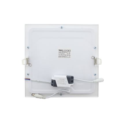 LED įleidžiamas lubinis šviestuvas SQUARE LED/18W/230V 4200K 22x22 cm balta