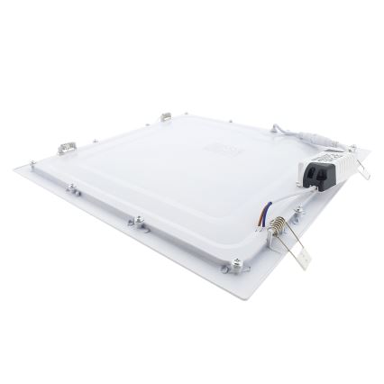 LED įleidžiamas lubinis šviestuvas SQUARE LED/24W/230V 4200K 29,2x29,2 cm balta