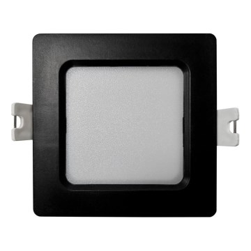 LED įleidžiamas lubinis šviestuvas SQUARE LED/3W/230V 4000K 9x9 cm juoda