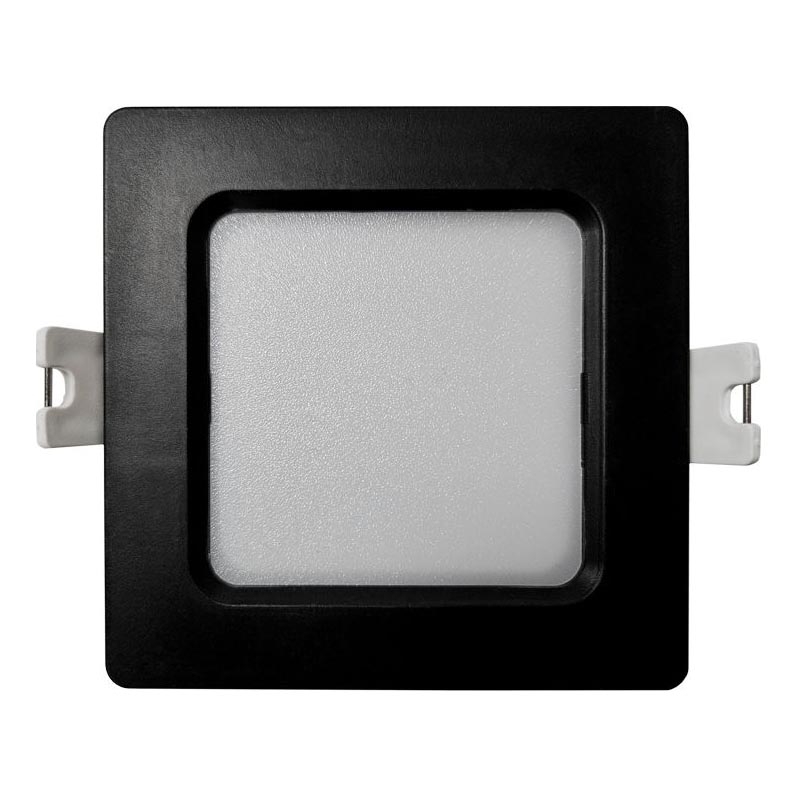 LED įleidžiamas lubinis šviestuvas SQUARE LED/3W/230V 4000K 9x9 cm juoda
