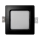 LED įleidžiamas lubinis šviestuvas SQUARE LED/3W/230V 4000K 9x9 cm juoda