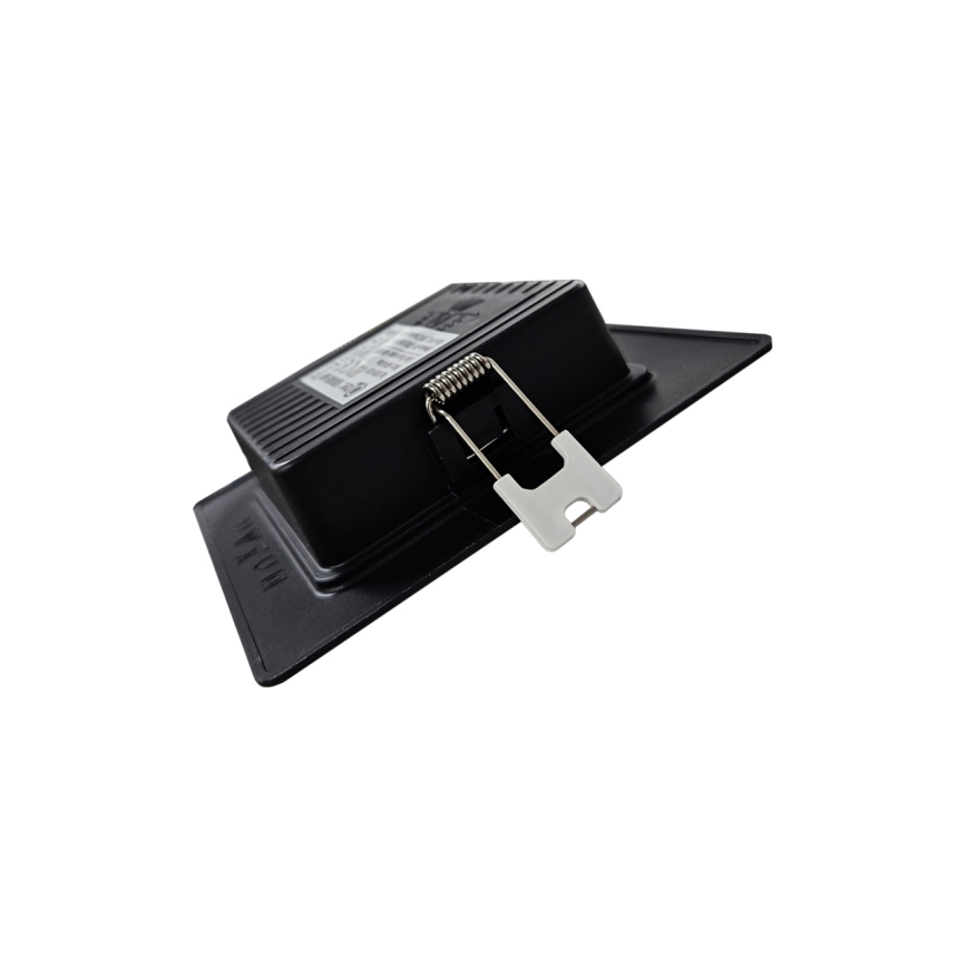 LED įleidžiamas lubinis šviestuvas SQUARE LED/3W/230V 4000K 9x9 cm juoda