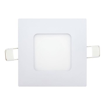 LED įleidžiamas lubinis šviestuvas SQUARE LED/3W/230V 4200K 8,3x8,3 cm balta