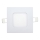 LED įleidžiamas lubinis šviestuvas SQUARE LED/3W/230V 4200K 8,3x8,3 cm balta