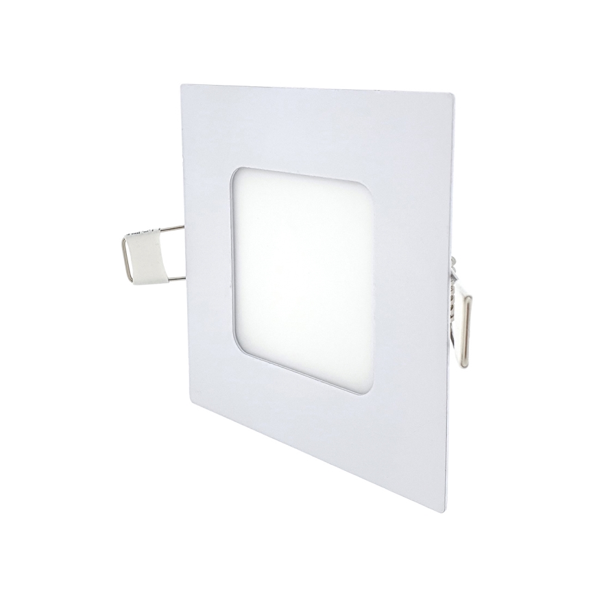 LED įleidžiamas lubinis šviestuvas SQUARE LED/3W/230V 4200K 8,3x8,3 cm balta