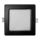 LED įleidžiamas lubinis šviestuvas SQUARE LED/6W/230V 4000K 12x12 cm juoda