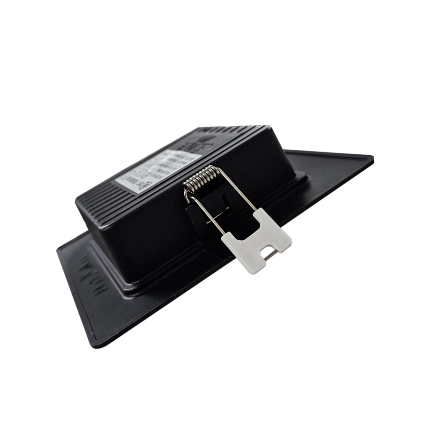 LED įleidžiamas lubinis šviestuvas SQUARE LED/6W/230V 4000K 12x12 cm juoda