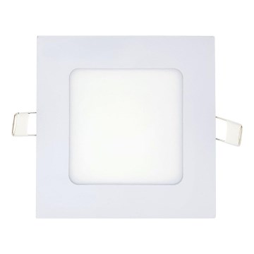 LED įleidžiamas lubinis šviestuvas SQUARE LED/6W/230V 4200K 11,8x11,8 cm balta