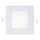 LED įleidžiamas lubinis šviestuvas SQUARE LED/6W/230V 4200K 11,8x11,8 cm balta