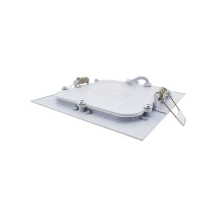 LED įleidžiamas lubinis šviestuvas SQUARE LED/6W/230V 4200K 11,8x11,8 cm balta
