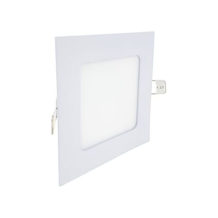 LED įleidžiamas lubinis šviestuvas SQUARE LED/6W/230V 6500K 11,8x11,8 cm balta