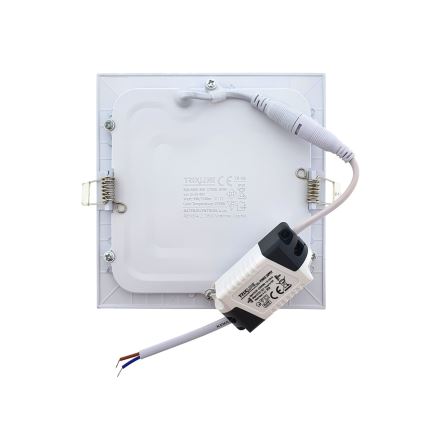 LED įleidžiamas lubinis šviestuvas SQUARE LED/9W/230V 2700K