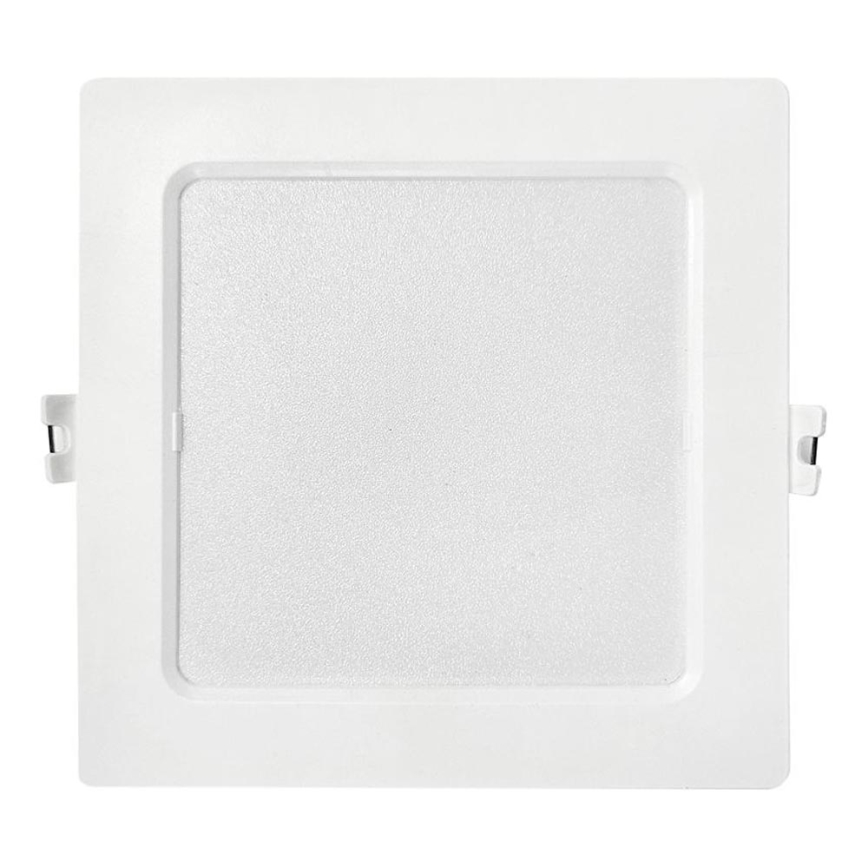 LED įleidžiamas lubinis šviestuvas SQUARE LED/9W/230V 4000K 14,5x14,5 cm balta