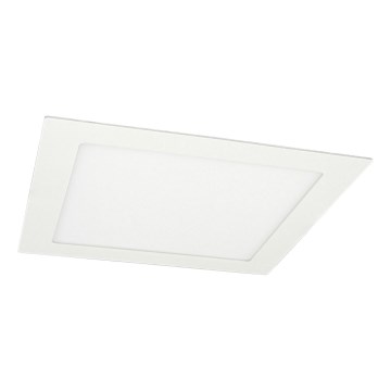 LED įleidžiamas lubinis šviestuvas VEGA LED/18W/230V 2900/3900/5800K 22,5x22,5 cm balta