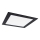 LED įleidžiamas lubinis šviestuvas VEGA LED/18W/230V 2900/3900/5800K 22,5x22,5 cm juoda