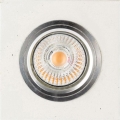 LED įleidžiamas lubinis šviestuvas VITAR 1xGU10/5W/230V CRI 90 betonas – FSC sertifikuota