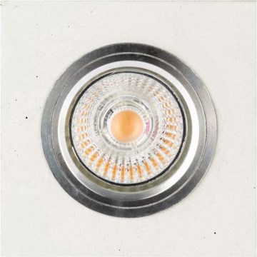 LED įleidžiamas lubinis šviestuvas VITAR 1xGU10/5W/230V CRI 90 betonas – FSC sertifikuota