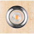 LED įleidžiamas lubinis šviestuvas VITAR 1xGU10/5W/230V CRI 90 smiltainis – FSC sertifikuota