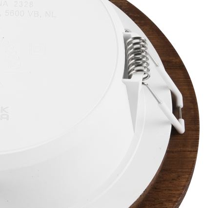 LED įleidžiamas lubinis šviestuvas WOODY SPOT LED/12,5W/230V 3000K vyšnia ø 16 cm