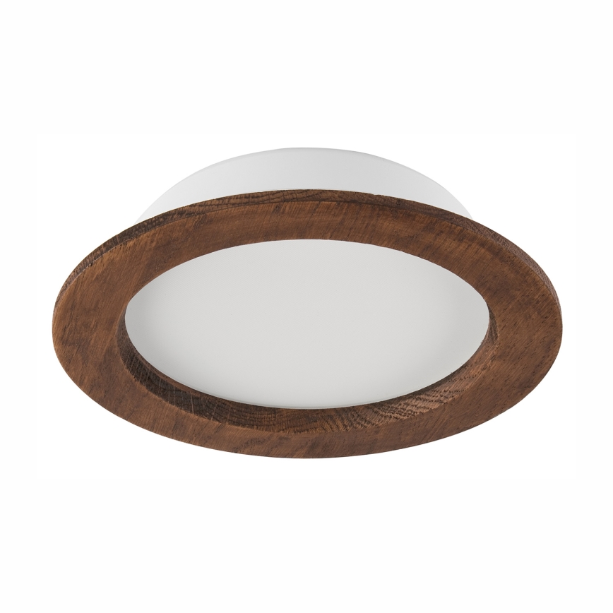 LED įleidžiamas lubinis šviestuvas WOODY SPOT LED/16,5W/230V 4000K vyšnia ø 18,5 cm