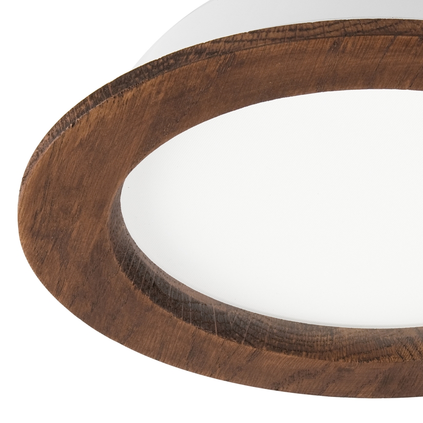 LED įleidžiamas lubinis šviestuvas WOODY SPOT LED/16,5W/230V 4000K vyšnia ø 18,5 cm