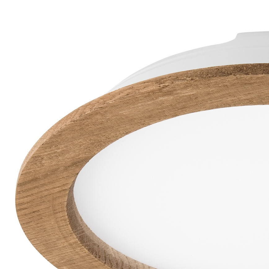 LED įleidžiamas lubinis šviestuvas WOODY SPOT LED/23,5W/230V 4000K graikinis riešutas ø 23,5 cm