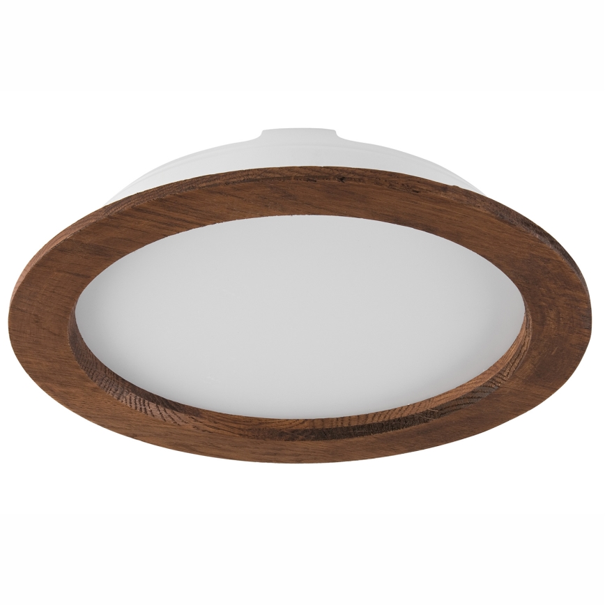 LED įleidžiamas lubinis šviestuvas WOODY SPOT LED/23,5W/230V 4000K vyšnia ø 23,5 cm
