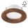 LED įleidžiamas lubinis šviestuvas WOODY SPOT LED/5,5W/230V 4000K vyšnia ø 10 cm