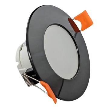 LED įleidžiamas lubinis vonios šviestuvas BONO LED/5W/230V 3000K IP65 juoda