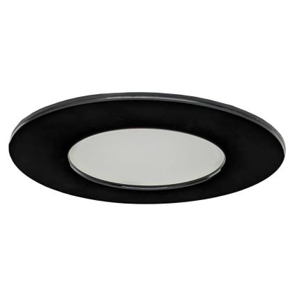 LED įleidžiamas lubinis vonios šviestuvas BONO LED/5W/230V 3000K IP65 juoda