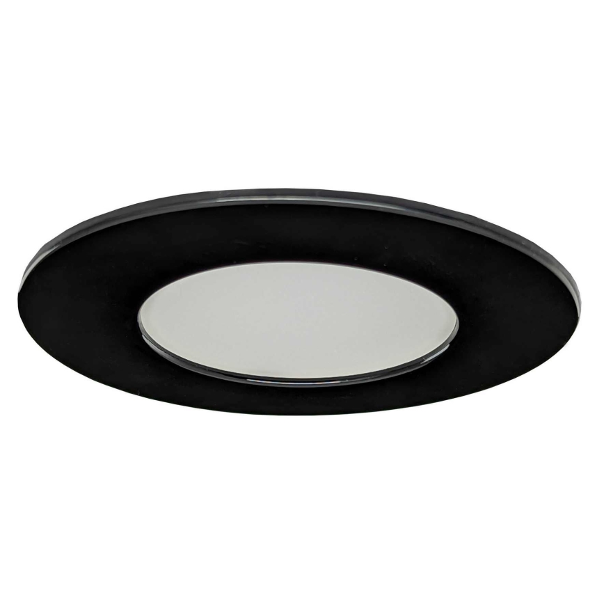 LED įleidžiamas lubinis vonios šviestuvas BONO LED/5W/230V 3000K IP65 juoda