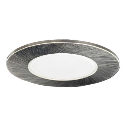 LED įleidžiamas lubinis vonios šviestuvas BONO LED/5W/230V 4000K IP65 blizgus chromas