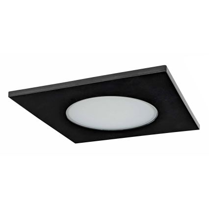 LED įleidžiamas lubinis vonios šviestuvas BONO LED/5W/230V 4000K IP65 juoda