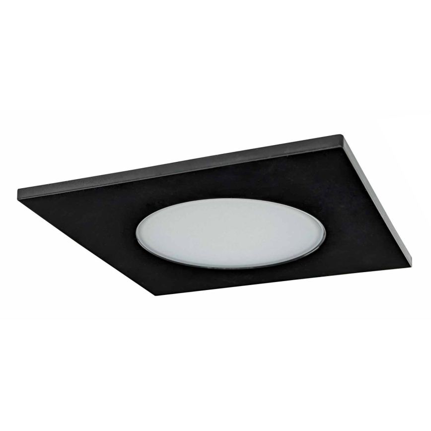 LED įleidžiamas lubinis vonios šviestuvas BONO LED/5W/230V 4000K IP65 juoda