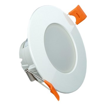 LED įleidžiamas lubinis vonios šviestuvas BONO LED/7W/230V 4000K IP65 balta