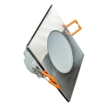 LED įleidžiamas lubinis vonios šviestuvas BONO LED/8W/230V 3000K IP65 blizgus chromas