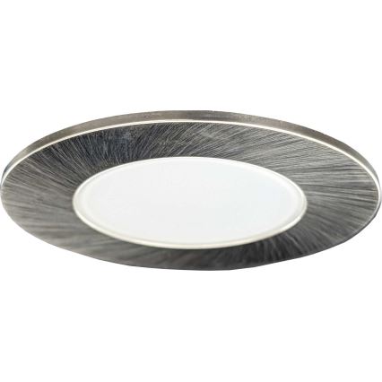 LED įleidžiamas lubinis vonios šviestuvas BONO LED/8W/230V 4000K IP65 blizgus chromas