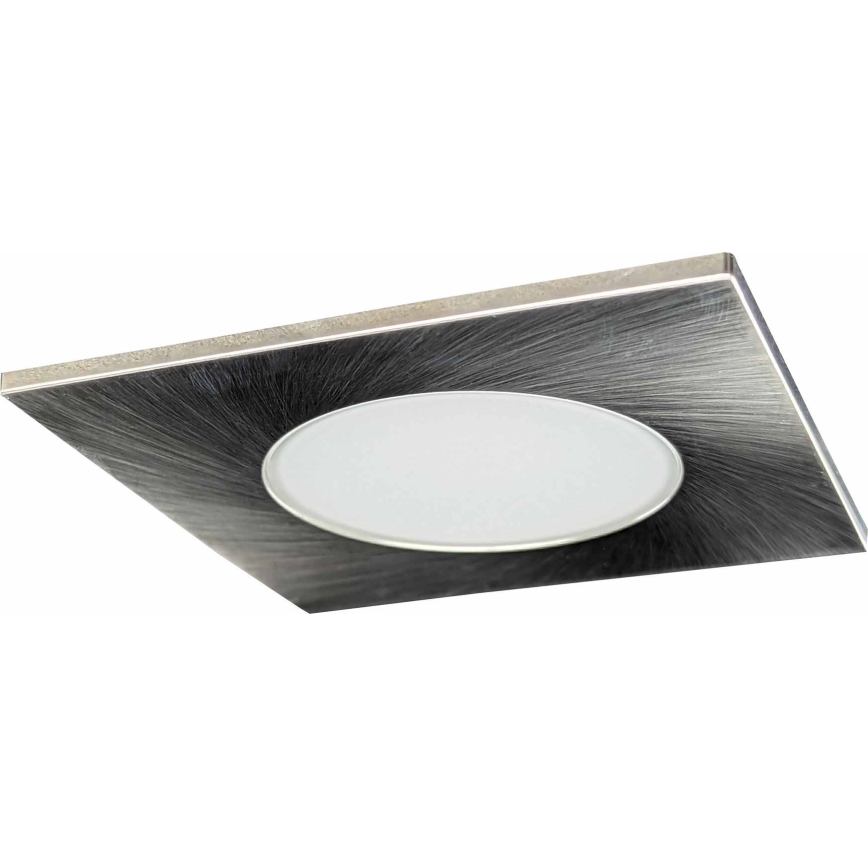 LED įleidžiamas lubinis vonios šviestuvas BONO LED/8W/230V 4000K IP65 blizgus chromas